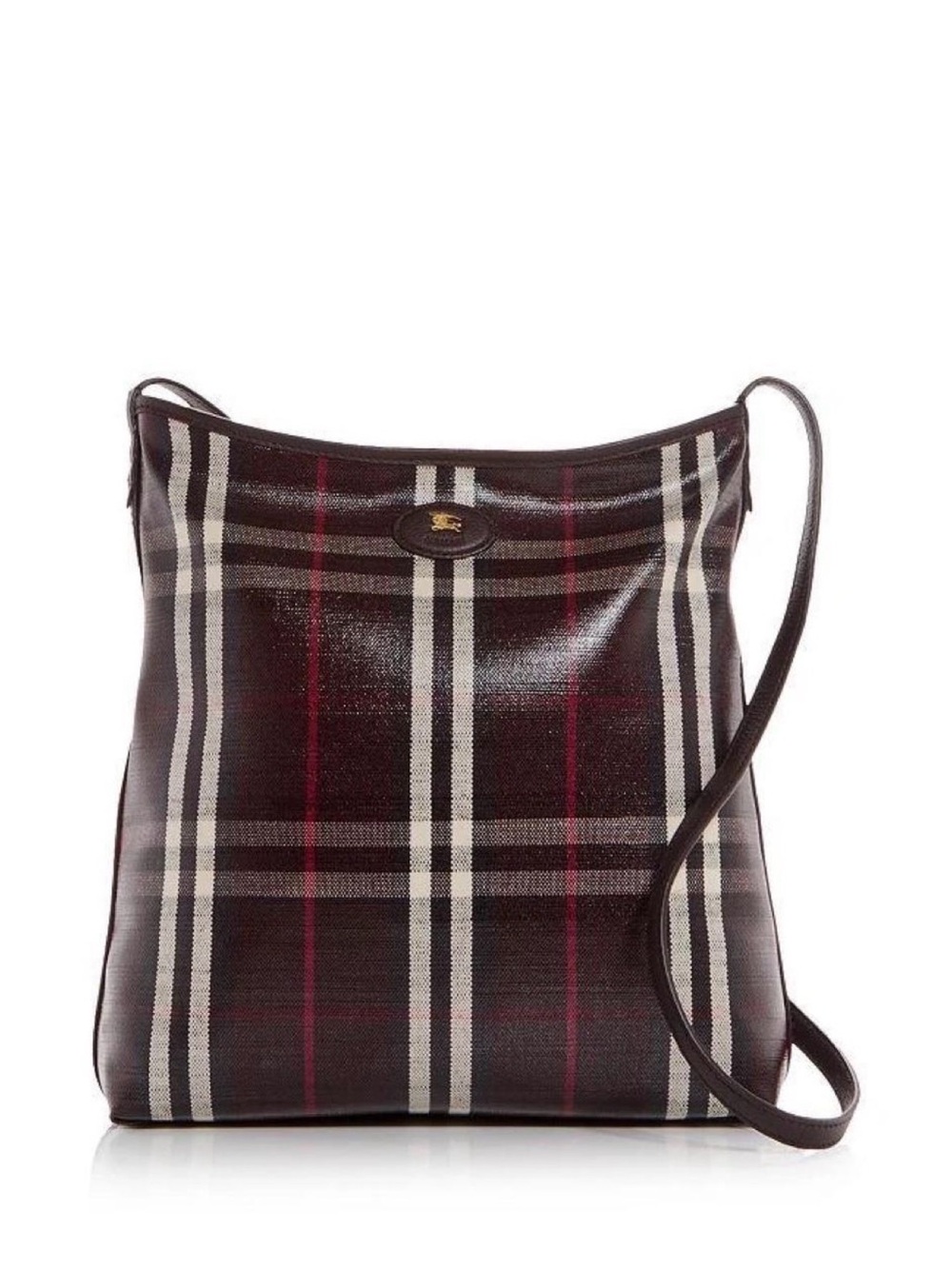 Burberry Highlands Check Small Shoulder Bag